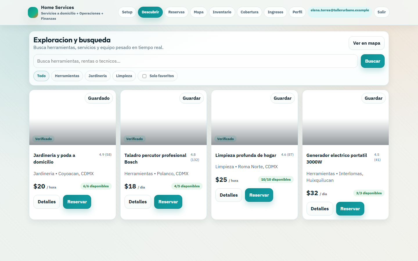 Home Services Platform